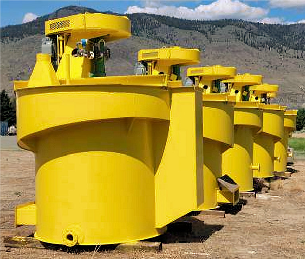 6 Units - REFURBISHED METSO-OUTOTEC Model OK-5-TC Flotation Tank Cells